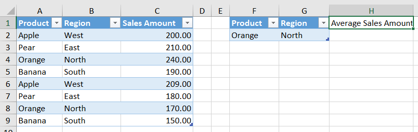 Excel DAVERAGE Function 1.png