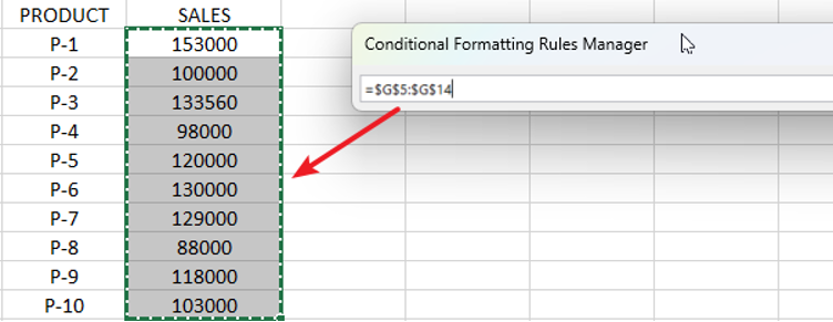 How to Copy the Conditional Formatting Rules from One Cell or Range to Another in Excel 7.png