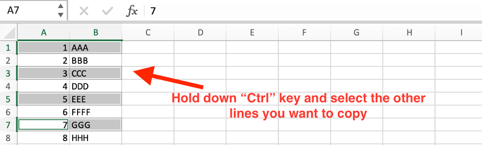 How to Quickly Copy the Every Other Row in Excel Worksheet 3.png