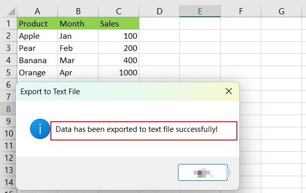 How to Export Excel Data to Text Files in Excel vba 5.png